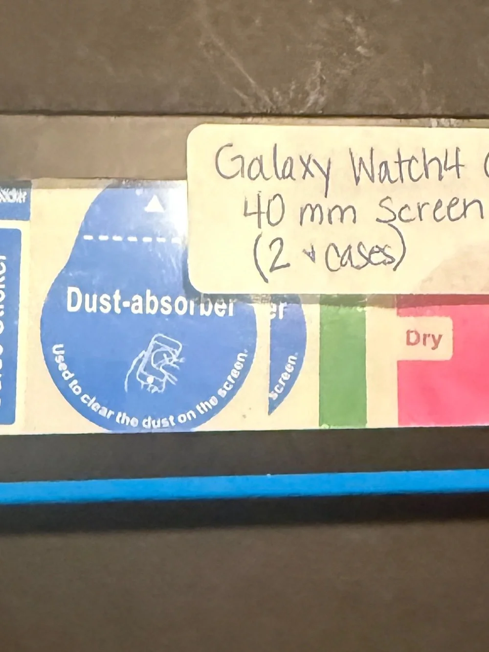 Samsung Black Smartwatch Galaxy Watch4 Classic w/ watchbands screen covers